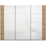 Modern Living Omara Z Drsnimi Vrati Artemis, Bela, Barva Hrasta | Shoptok.si