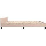  Okvir za krevet s uzglavljem bez madraca cappuccina 200x200 cm | Eponuda.com