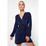 TRENDYOLMILLA ženska haljina TPRAW24EL00108, tamnoplava | Eponuda.com