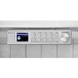 Soundmaster IR1500SI internet ugrađeni radio internet, DAB+ (1012), UKW (1014) Bluetooth®, WLAN, internetski radio funkcija govora slobodnih ruku srebrna | Eponuda.ba