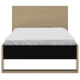 Mömax Postelja Nael, Barva Hrasta, Črna, 90x200 | Shoptok.si