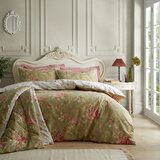 Catherine Lansfield Bela/zelena posteljnina za zakonsko posteljo/podaljšana 230x220 cm Penelope Floral – | Shoptok.si