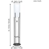 Eglo 43141 - podna lampa glastonbury 1xE27/60W/230V | Eponuda.com
