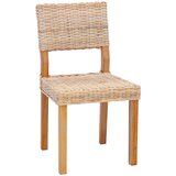  Stolac za blagovanje 2 pcs Kubu Ratan Prirodna 46 x 55 x 84 cm | shoptok.hr