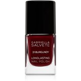 Gabriella Salvete longlasting enamel dolgoobstojni lak za nohte z visokim sijajem 11 ml odtenek 21 burgundy | Shoptok.si
