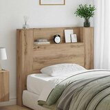  Uzglavlje S LED lampica Umjetnički hrast 120 x 15 x 103,5 cm | shoptok.hr