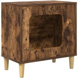 Mačja Kuća Dimljeni hrast 51 x 30 x 52 cm Konstruirano drvo | shoptok.hr