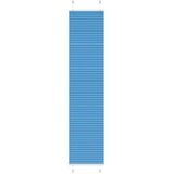 vidaXL Plisirana zavjesa Plava 45x200 cm Širina tkanine 44 4 cm Poliester - Plava 45 x 200 cm | shoptok.hr