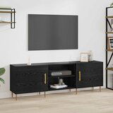 vidaXL TV ormar Crni hrast 150 x 30 x 50 cm Konstruirano drvo Cijene