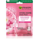Garnier Skin Naturals Hydra Bomb maska iz platna s posvetlitvenim učinkom 28 g Cene