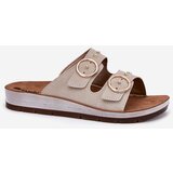 Inblu Comfortable Women's Slippers Beige | ePonuda.com