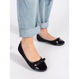 Shelvt Black flat ballerinas | shoptok.hr