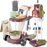Kruzzel dječji set za čišćenje 18 u 1 s kolicima i usisavačem | shoptok.hr