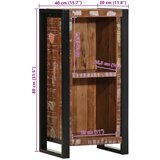  Noćni ormarić 40x30x80 cm Obrađeno puno drvo | shoptok.hr