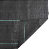 vidaXL Membrana proti plevelu črna 0,5x25 m PP | Shoptok.si