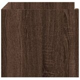  Zidna polica smeđa boja hrasta 70,5 x 35 x 30,5 cm drvena | Eponuda.ba