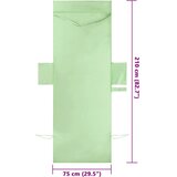  Ručnici za ležaljku 2 pcs Zelena 210 x 75 cm | shoptok.hr