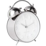 Karlsson budilica metalno-srebrne boje mr. white | shoptok.hr