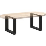  Noge za klub stolić U-oblik 2 kom Crne 40 x (30-31) cm Čelik | shoptok.hr