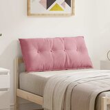 vidaXL Poglavni vzglavnik Roza 100 x 50 cm Žametna tkanina | Shoptok.si