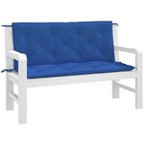  Jastuci za vrtnu klupu 2 kom plavo 120x50x7 cm tkanine Oxford | shoptok.hr