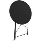  3-dijelni bistro set čelični crni | shoptok.hr