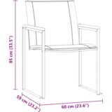 vidaXL 9-delni vrtni jedilni set iz trdega akacijevega lesa | Shoptok.si