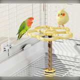 INF Bird Rotating Windmill Station Perch Toy - Interaktivna in privlačna oprema za kletke Pink, (5000125564) | Shoptok.si
