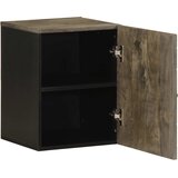 Maison Chic Stenska Kopalniška omarica - Kopalniški kabinet črna 38x33x48 cm masivni les Mango, (21794617) Cene