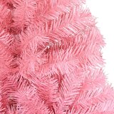 vidaXL Božično drevo med 300 LED z stojalom Roza 180 cm PVC | Shoptok.si