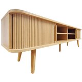 Woodman TV komoda u dekoru hrasta u prirodnoj boji 178x50x40 cm Rove – | shoptok.hr