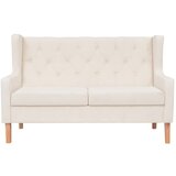 Maison Chic kavč - Sofa - Kanape dvosed blago kremno bele barve, (21726742) Cene