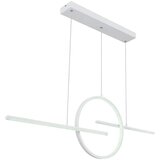 Globo LED viseća svjetiljka Barral (50 W, Bijela, Hladna bijela, D x Š x V: 1.240 x 105 x 1.500 mm) | shoptok.hr