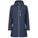 LONG BELFAST RAIN JACKET Tamno plava