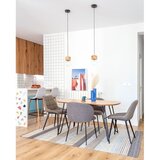 Kave Home Proširiv blagovaonski stol u dekoru hrasta u prirodnoj boji 100x170 cm Novac – | shoptok.hr