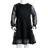  Dječja haljina s dugim rukavima crna 104 | shoptok.hr