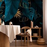  Foto tapeta - Leaves Composition - Second Variant 100x70 | shoptok.hr
