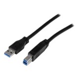 StarTech.com USB3CAB2M USB kabel 2 m USB 3.2 Gen 1 (3.1 Gen 1) USB A USB B Crno Cene