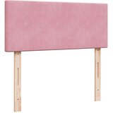  Otomanski krevet madracem i LED ružičasti 120x190 cm baršun | shoptok.hr