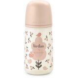Suavinex Birdies Anticolic Baby Bottle bočica za bebe Pink 270 ml | shoptok.hr