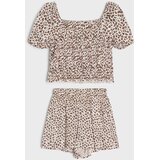 Sinsay Viskozni komplet s leopardskim printom | shoptok.hr