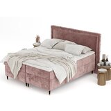 Maison de Rêve Rožnata boxspring postelja s prostorom za shranjevanje 180x200 cm Voyage – | Shoptok.si