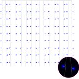  LED vilinska zavjesa 3 x 3 m 300 LED plave 8 funkcija | shoptok.hr