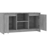 TV ormarić siva boja hrasta 102x37,5x52,5 cm konstruirano drvo | shoptok.hr
