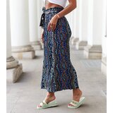 UR/CEO Navy wide pleated pants Archimede | shoptok.hr