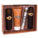 Cuba Gold darilni set toaletna voda 100 ml + vodica po britju 100 ml + gel za prhanje 200 ml + toaletna voda 35 ml za moške Cene