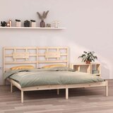  Posteljni okvir iz trdnega lesa 200x200 cm, (20685015) Cene