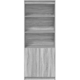  Visoka komoda siva sonome 70x35x180 cm od konstruiranog drva | Eponuda.ba