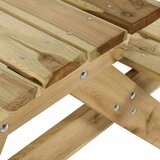  Stol za piknik s klupama 220x122x72 cm od impregnirane borovine | shoptok.hr