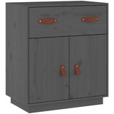  Komoda siva 65,5 x 40 x 75 cm od masivne borovine | Eponuda.ba
